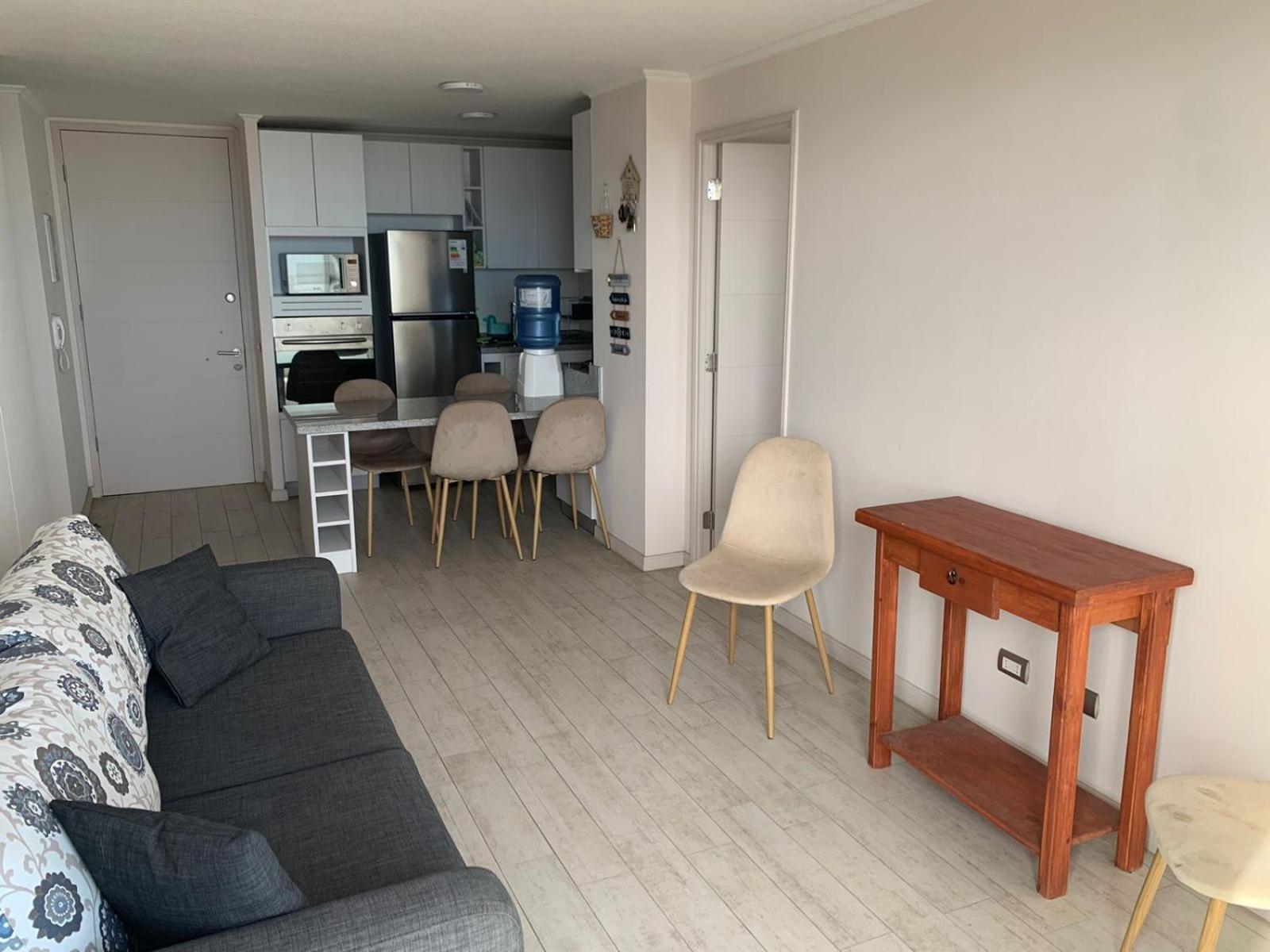 Apartamento Hermoso Depto Primera Linea Av Del Mar En Septimo Piso