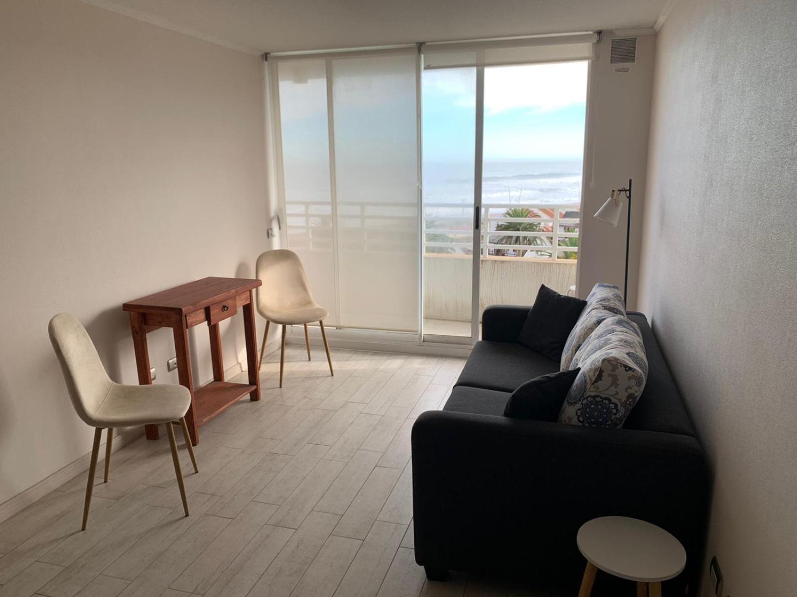 Hermoso Depto Primera Linea Av Del Mar En Septimo Piso Apartamento *